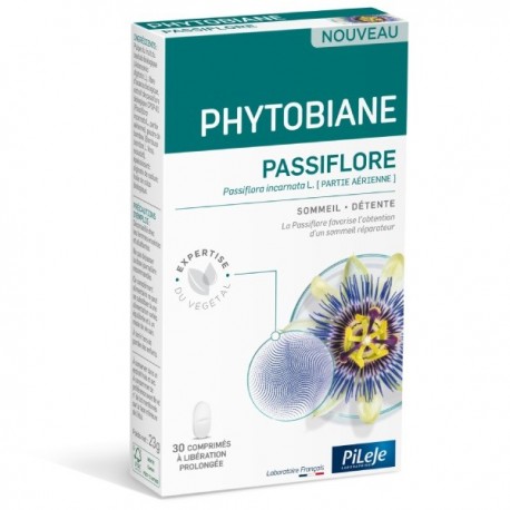 Pileje Phytobiane Passiflore 30 Tablets 3701145690435