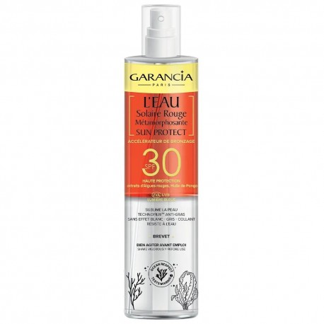 Garancia Metamorphosing Red Sunscreen Water Sun Protect SPF30 150 ml 3700928802812