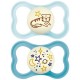 Mam Supreme Night 2 Silicone Soothers 6+ Months 9001616836299