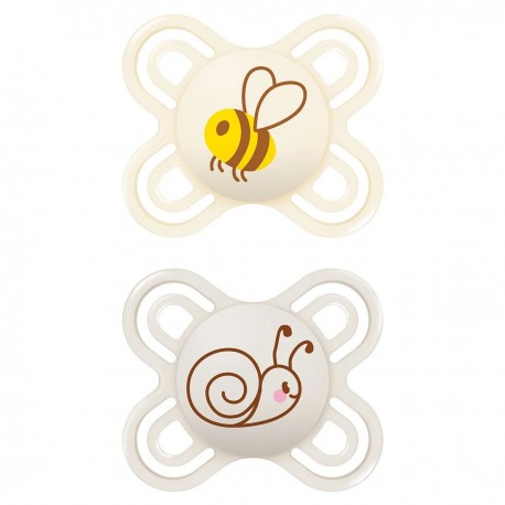 Mam Perfect 2 Silicone Soothers 0-2 Months 9001616835940