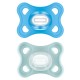 Mam Comfort 2 Sucettes Silicone 2-6 Mois Bleu 9001616822438