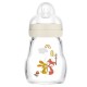 Mam Glass Baby Bottle 170 ml Teat Flow 1 White 9001616668647