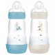 Mam Easy Start 2 Anti-Colic Baby Bottles 260 ml Blue Neutral 9001616836565