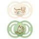 Mam Perfect Animal 2 Silicone Soothers 18+ Months 9001616836107