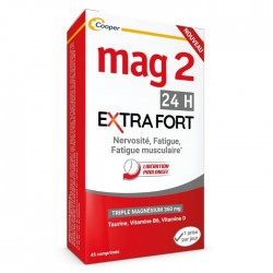Mag 2 24H Extra Fort 45 Comprimés 3614810001583