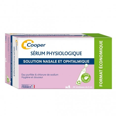Cooper Physiological Serum 40 Units 3614810002870