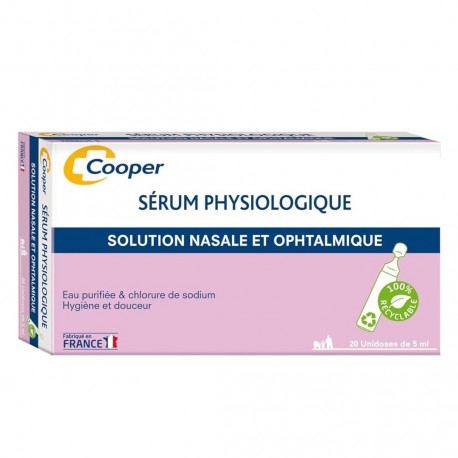 Cooper Physiological Serum 20 Units 3401564555000