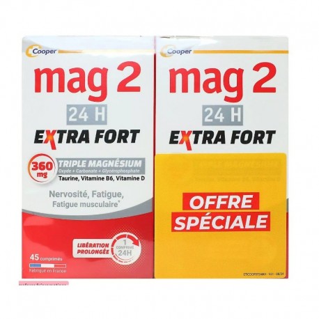 Mag 2 24H Extra Fort 2 x 45 Comprimés 3614810007226