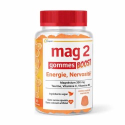 Mag 2 Boost Énergie et Nervosité 45 Gommes 3614810007004
