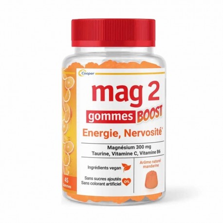 Mag 2 Boost Energy and Nervousness 45 Gummies 3614810007004