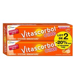 Vitascorbol C1000 2 X 20 Comprimés Effervescents 3614810004805
