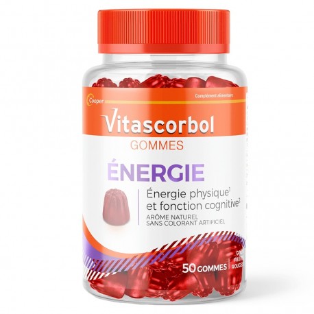 Vitascorbol Gommes Énergie 50 Gommes 3614810002023