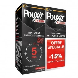 Pouxit Flash 2 x 150 ml 3614810006267