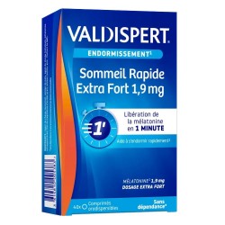 Valdispert Rapid Sleep Extra Strong 1,9 mg 40 Orodispersible Tablets 3614810005383