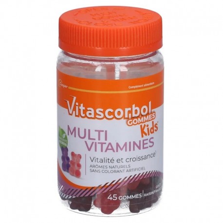 Vitascorbol Gummies Kids Multivitamins 45 Gummies 3614810005031