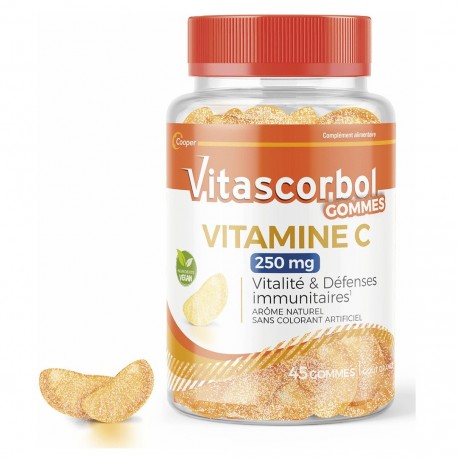 Vitascorbol Gummies Vitamin C 250 mg 45 Gummies 3614810005024