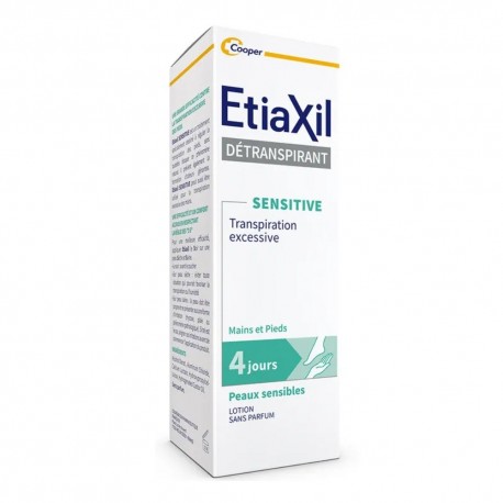 Etiaxil Antiperspirant Excessive Perspiration Treatment Feet Sensitive Skin 100 ml 3614819997122