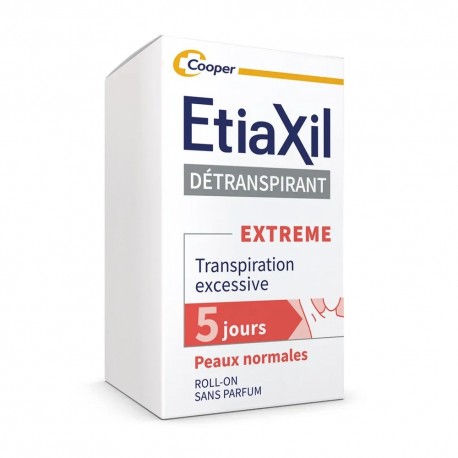 Etiaxil Détranspirant Traitement Transpiration Excessive Aisselles Peaux Normales 15 ml 3760099310196