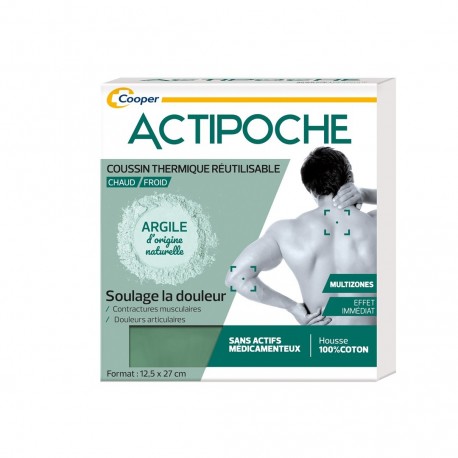 Actipoche Argile Multizones 12.5 x 27 cm 2940023500584