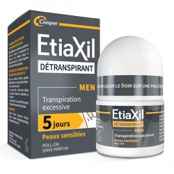 Etiaxil Détranspirant Men Peaux Sensibles Roll-On 15 ml