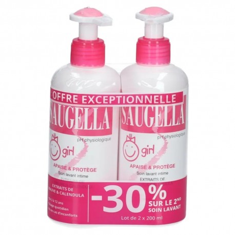 Saugella Girl 2 x 200 ml 3700343900407
