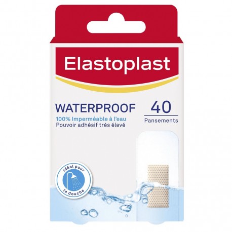 Elastoplast Waterproof 40 Pansements 4005900994707