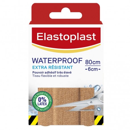 Elastoplast Waterproof Extra Resistant Plaster 10 x 6 cm 4005800271816