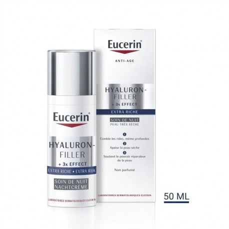 Eucerin Hyaluron-Filler Extra Rich Night Cream 50 ml 4005900354631