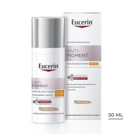 Eucerin Anti-Pigment Day Care Tinted Mediumt SPF30 50 ml 4005800303678