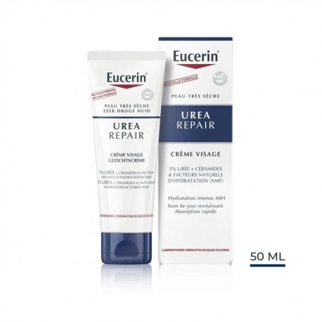 Eucerin UreaRepair Crème Visage 5% Urée 50 ml 4005800350443