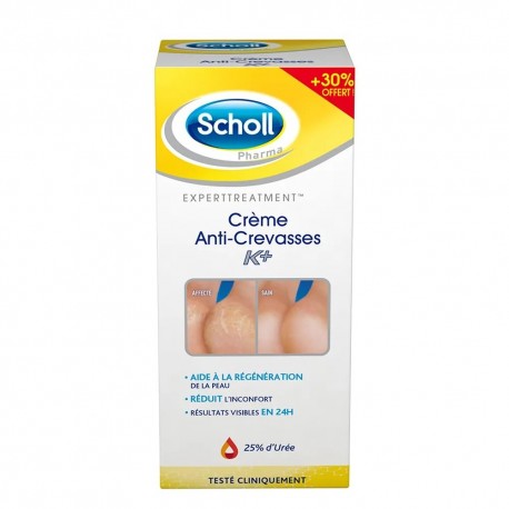 Scholl Cracked Heel Repair Balm: Active Repair K+ 120 ml 3059949931606