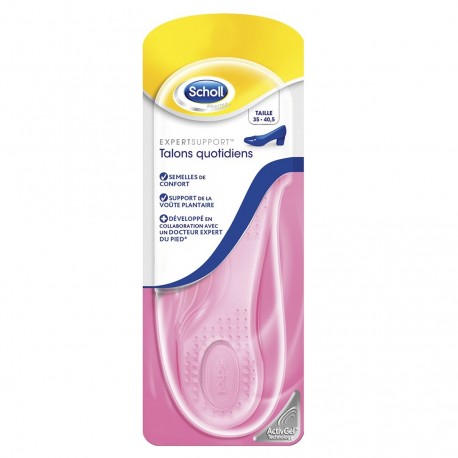 Scholl Semelles Activgel Talons Quotidiens 3059949931514