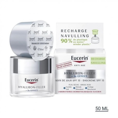 Eucerin Hyaluron-Filler + 3x Effect Soin de Nuit Recharge 50 ml 4005900990303