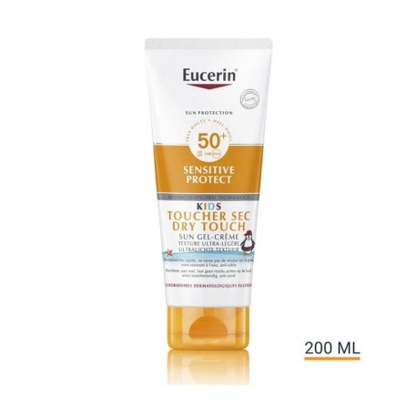 Eucerin Sun Protection Sensitive Protect Kids Sun Gel-Cream SPF50+ 200 ml 4005800340703