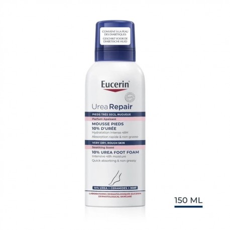 Eucerin UreaRepair Mousse Pieds 10% d'Urée 150 ml 4005800288296
