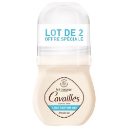 Cavaillès Deodorant Fragrance-Free 48H Roll-On 2 x 50 ml 3596490006853