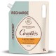 Cavaillès Bath and Shower Gel Milk and Honey Sensitive Skin Eco-Refill 1L 3596490007744