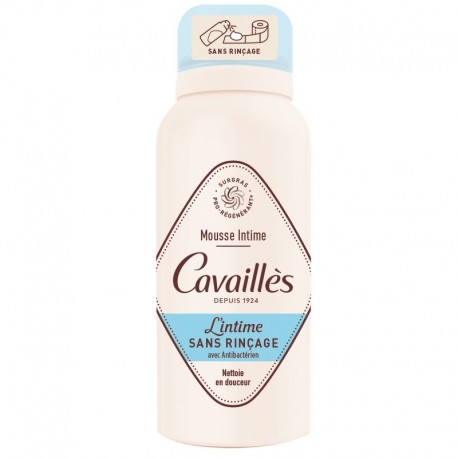 Cavaillès Mousse Intime Sans Rinçage avec Antibactérien 100 ml 3596490007584