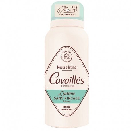Cavaillès Mousse Intime Sans Rinçage Fraîcheur 100 ml 3596490007577