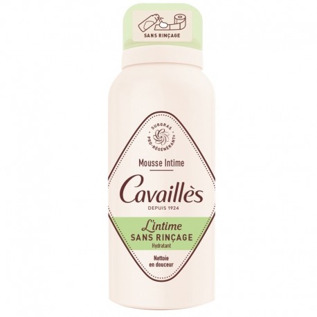 Cavaillès Mousse Intime Sans Rinçage Hydratant 100 ml 3596490007591