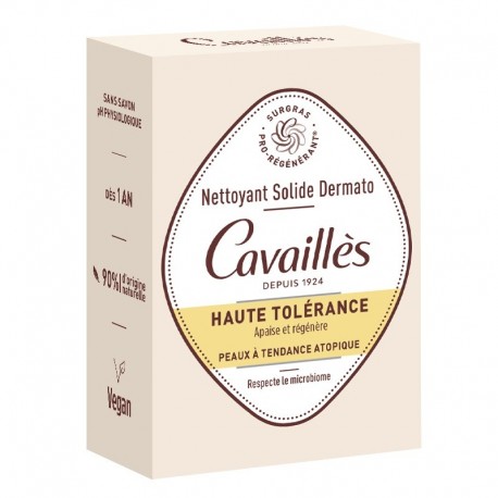 Cavaillès Nettoyant Solide Dermato Haute Tolérance 100 g 3596490007492