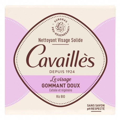Cavaillès Gentle Exfoliating Solid Facial Cleanser 70 g 3596490007034