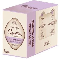 Cavaillès Savon Surgras Délice de Figue 3 x 100 g 3346020049894