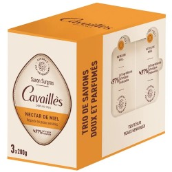 Cavaillès Savon Surgras Nectar de Miel 3 x 100 g 3346020049900