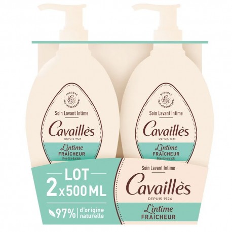 Cavaillès Intimate Freshness Cleansing Care 2 x 500 ml 3596490007263