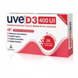 Crinex UVE D3 400 IU 28 Orodispersible Tablets 3664663000066