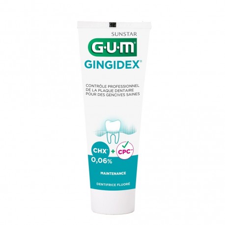 Gum Gingidex Toothpaste Fluoride 75 ml 7630019907163