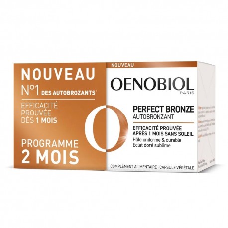 Oenobiol Perfect Bronze Autobronzant 2 x 30 Capsules 3614810004522
