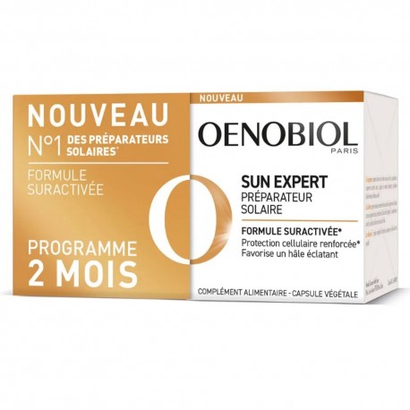 Oenobiol Sun Expert Préparateur Solaire 2 x 30 Capsules 8713304953539