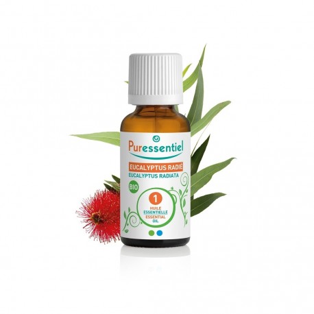 Puressentiel Essential Oil Eucalyptus Radiata Organic 30 ml 3701056802279